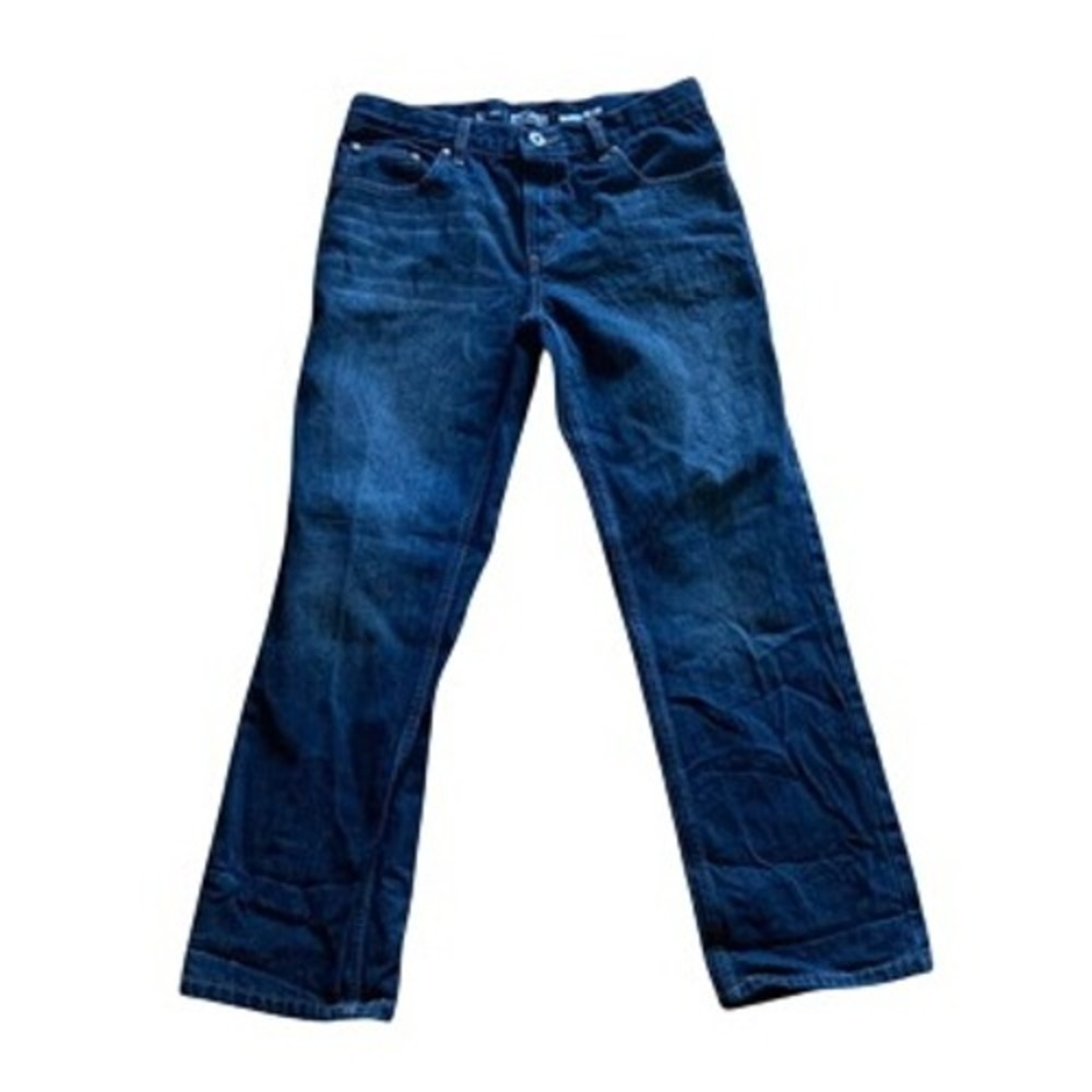 Urban Pipeline Jeans Boys Youth‎ 12 Husky Slim Straight Dark Wash School Skater